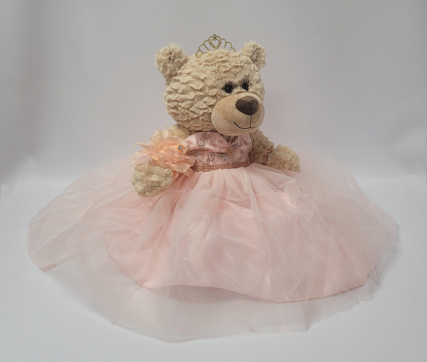 Kinnex Collections Since 1997 20'' Quince Anos Quinceanera Last Doll Teddy Bear With Dress (Centerpiece) Arc16832-29