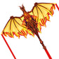 Simxkai Dragon Kite For Adults, Kids Kite, Kite Boy,Beach Kite,Large Kite, Kites For Kids Ages 8 12 Easy To Fly, Kite For Beginners, Large Single Line Kite For Beach Trip