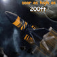 SainSmart Jr. Rocket Launcher for Kids, Motorized Air Rocket, 200ft Altitude, Black, 5"L x 10"H, Plastic, Model: Rakete Spielzeug