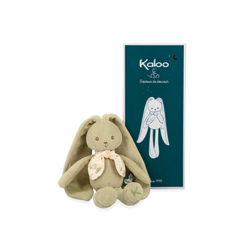 Kaloo Lapinoo My First Friend Corduroy Rabbit - Machine Washable - 10    Tall in Gift Box - Peach Ages 0+ - K218014