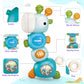 Tendccy Baby Montessori Sensory Teething Toys For 3-6 6-12 Months, Food Grade Baby Teether, Newborn Infant Rattle Toys, Learning
