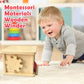 Leader Joy Montessori Materials Wooden Winder For Preschool Early Learning Tool