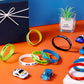 Race Cars Party Favors, Race Car Birthday Party Supplies Race Car Party Decorations Flag Rubber Bracelets Silicone Wristband for