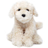 TigerHart 12 Inch Plush Labradoodle Stuffed Animal - White Poodle Dog
