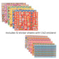 Paw Patrol Creative Coloring Canvas Painting And Activity Set For Kids, 1000+ Pcs