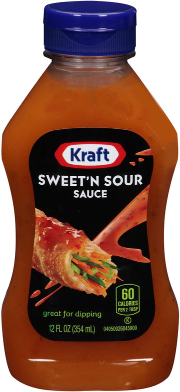 Kraft, Sweet & Sour Sauce, 12oz Squeeze Bottle (Pack of 3)