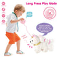 Electronic Walking Plush Dog Toy with Remote Control Leash  Realistic Interactive Puppy Pet Dog  Walking  Barking  Wagging Tail & Nod Head  Includes Puppy Accessories  Gifts for 3-6 Year Boys Girls