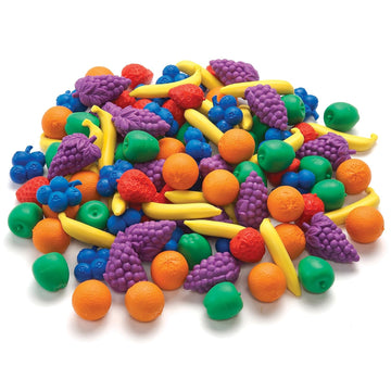 Edxeducation-13120 Fruit Counters - Set Of 108 - Early Math Manipulative For Kids - Teach Beginner Addition And Subtraction - Bu