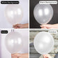 Partywoo White Balloons, 140 Pcs Pearl White Balloons Different Sizes Pack Of 18 Inch 12 Inch 10 Inch 5 Inch White Balloons For Balloon Garland Or Balloon Arch As Birthday Party Decorations, White-Z30