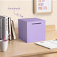 Piggy Bank For Adults Must Break To Open, Unbreakable Adults Piggy Bank Made Of Stainless Steel, Metal Saving Bank (Purple, 7.9-