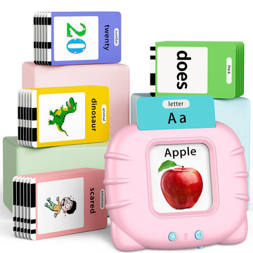 Eaever 580 Pre-K Sight Words Talking Flash Cards With Dolch Words,Letters/Number(0-100), Etc, Speech Therapy, Autism Sensory Toy