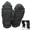 Ice Cleats Snow Traction Cleats Crampon For Walking On Snow And Ice Non-Slip Overshoe Rubber Anti Slip Crampons Slip-On Stretch