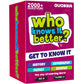 Quokka Who Knows Better? - Set 4 In 1 - Family Card Trivia Game | Fun Learning & Educational Questions For Families | Suitable For Boys & Girls