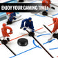 Liliful Mini Hockey Pucks - 0.98 x 0.33 Inch Black Replacement Pucks for Table Games - 10pcs Fun Accessories for Adults