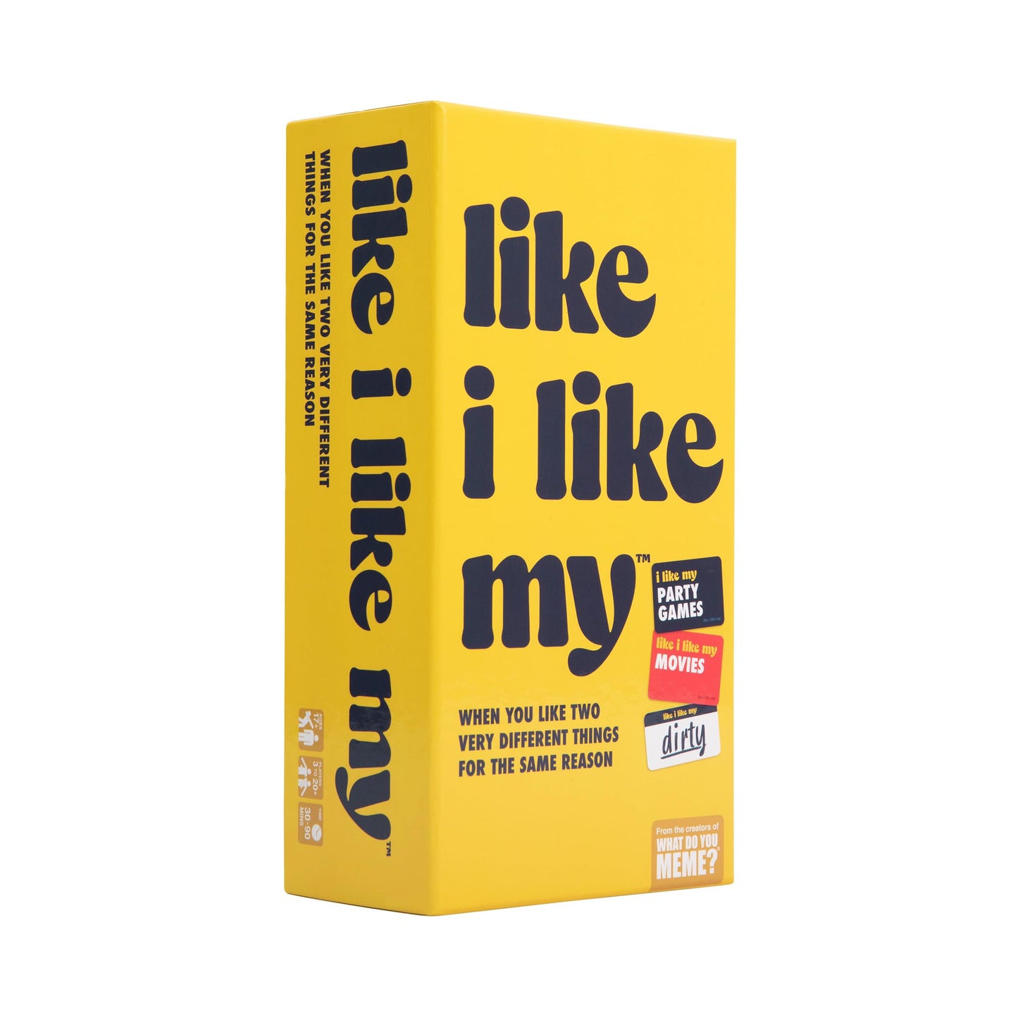 WHAT DO YOU MEME? Like I Like My - The mature-themed Party Game of Hilarious Comparisons - Dirty mature-themed Card Games for Parties Medium