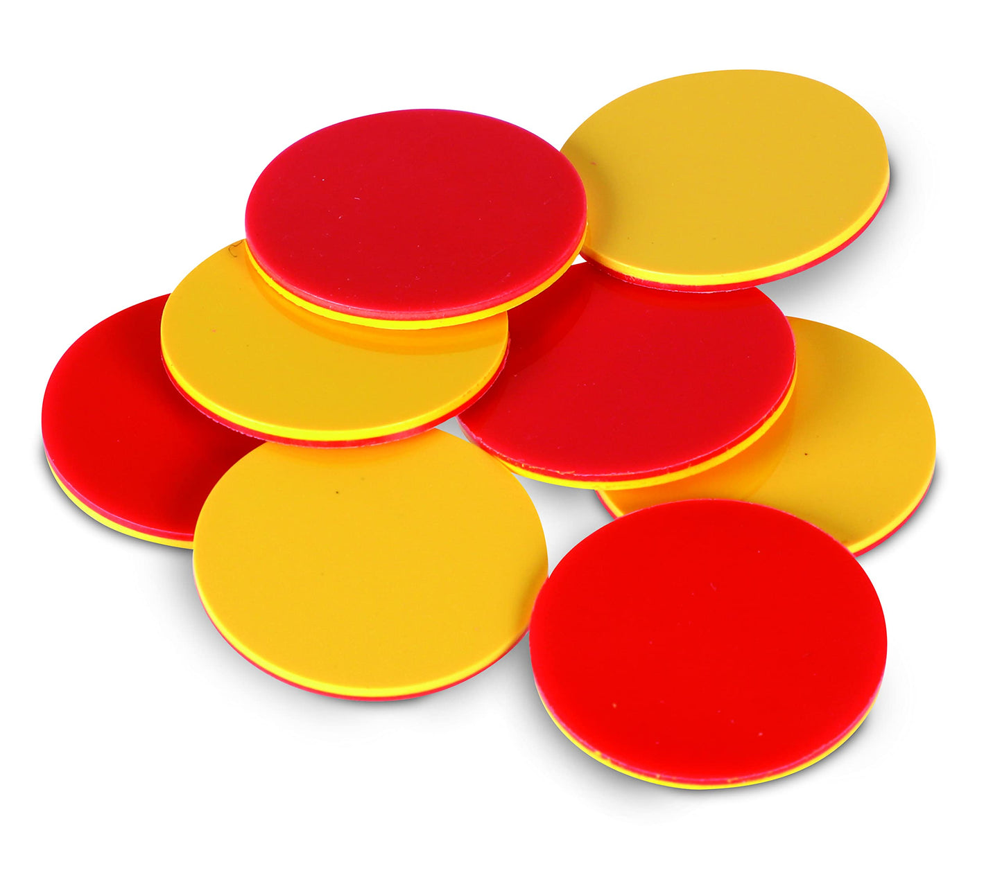 Learning Resources Two-Color Counters, Set Of 200, Ages 5+, Grades K+, Educational Counting Sorting And Patterning, Family Count