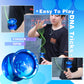 Magicyoyo V10 Professional Finger Spin Yoyo With 12 Strings, Case, Glove (Royal Blue Sky Blue)