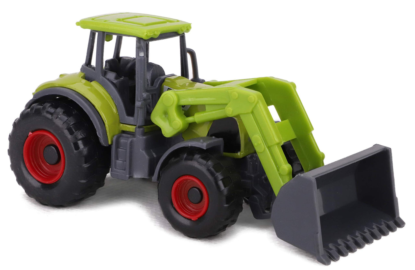 Toyland Set Of 5 Green Die Cast Metal Farm Machinery Toys - Approx 4.5Cm Each - Includes Tractors,Combine Harvesters & More!
