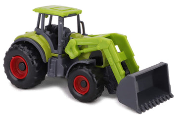 Toyland Set Of 5 Green Die Cast Metal Farm Machinery Toys - Approx 4.5Cm Each - Includes Tractors,Combine Harvesters & More!