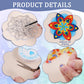 Dunzoom 30 Set Mandala Suncatchers Kits Mandala Flower DIY Suncatchers Craft Kits Make Your Own Paint Ornaments for Classroom Ar