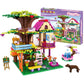 Hogokids Tree House Stem Building Toy - Creative Construction Set 613Pcs Forest House Building Bricks | Treehouse With Fountain And Animals, Building Block Toy For 6 7 8 9 10+ Girls Boys Best Gift