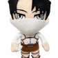 Ge Animation Great Eastern Attack On Titan Cleaning Levi Ackerman Stuffed Plush, 8.5'