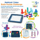 Learning Resources MathLink Cubes Puzzle Challenge - Medium Multicolor Plastic Model LER9336