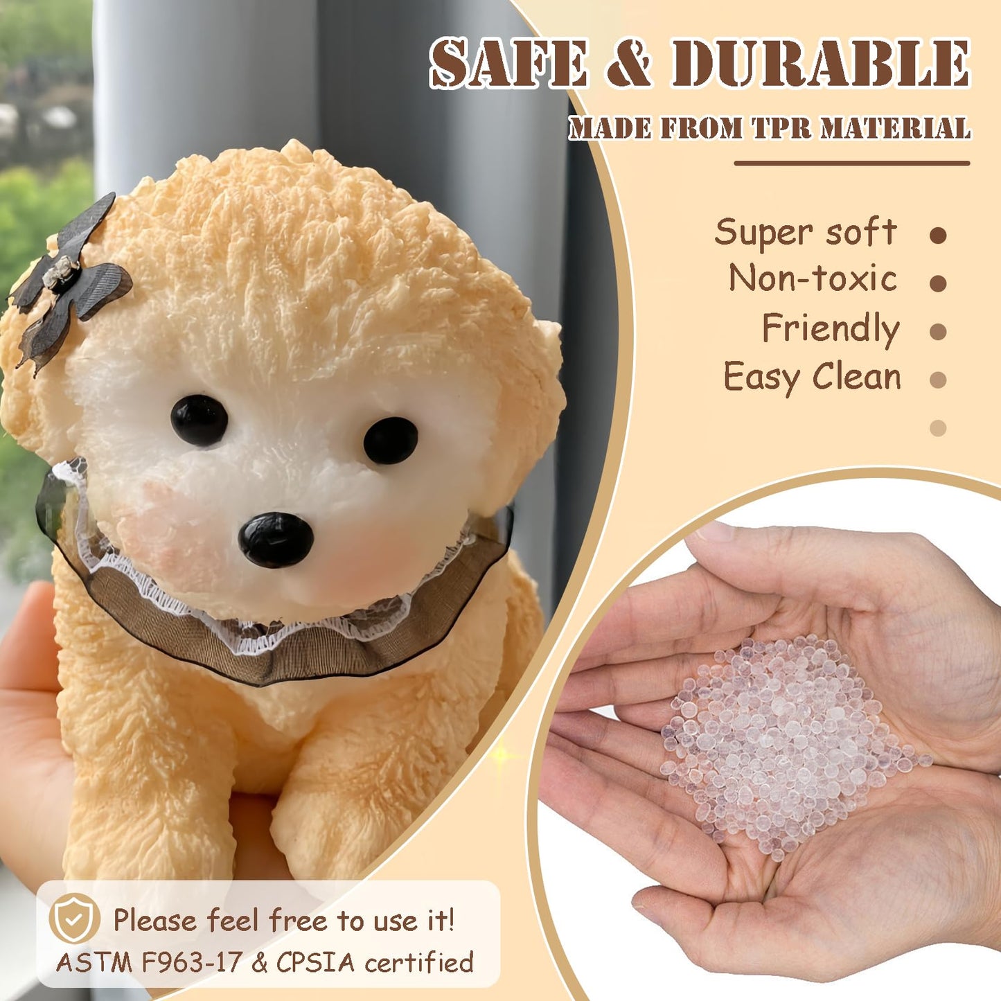 Adorable Taba Squishy Dog  Handmade Squishy Dog Stress Relief Toy for mature-themed/Kids  Cute & Soft Dog Design  Perfect Squeeze Toys Gift for Relaxation and Fun Party Favor