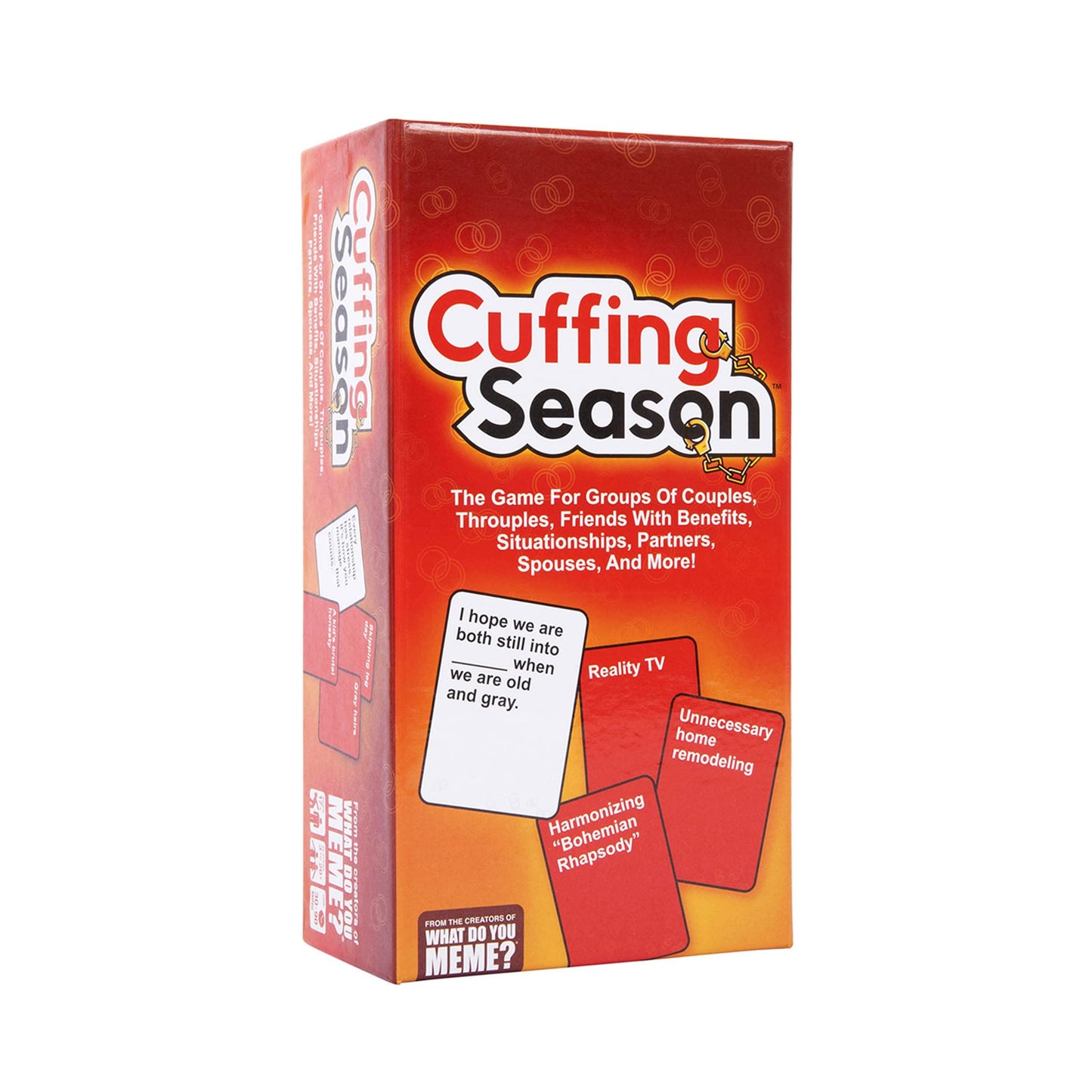 WHAT DO YOU MEME? Cuffing Season Party Game for Couples & Friends – Multicolor, Model TML467, Paper