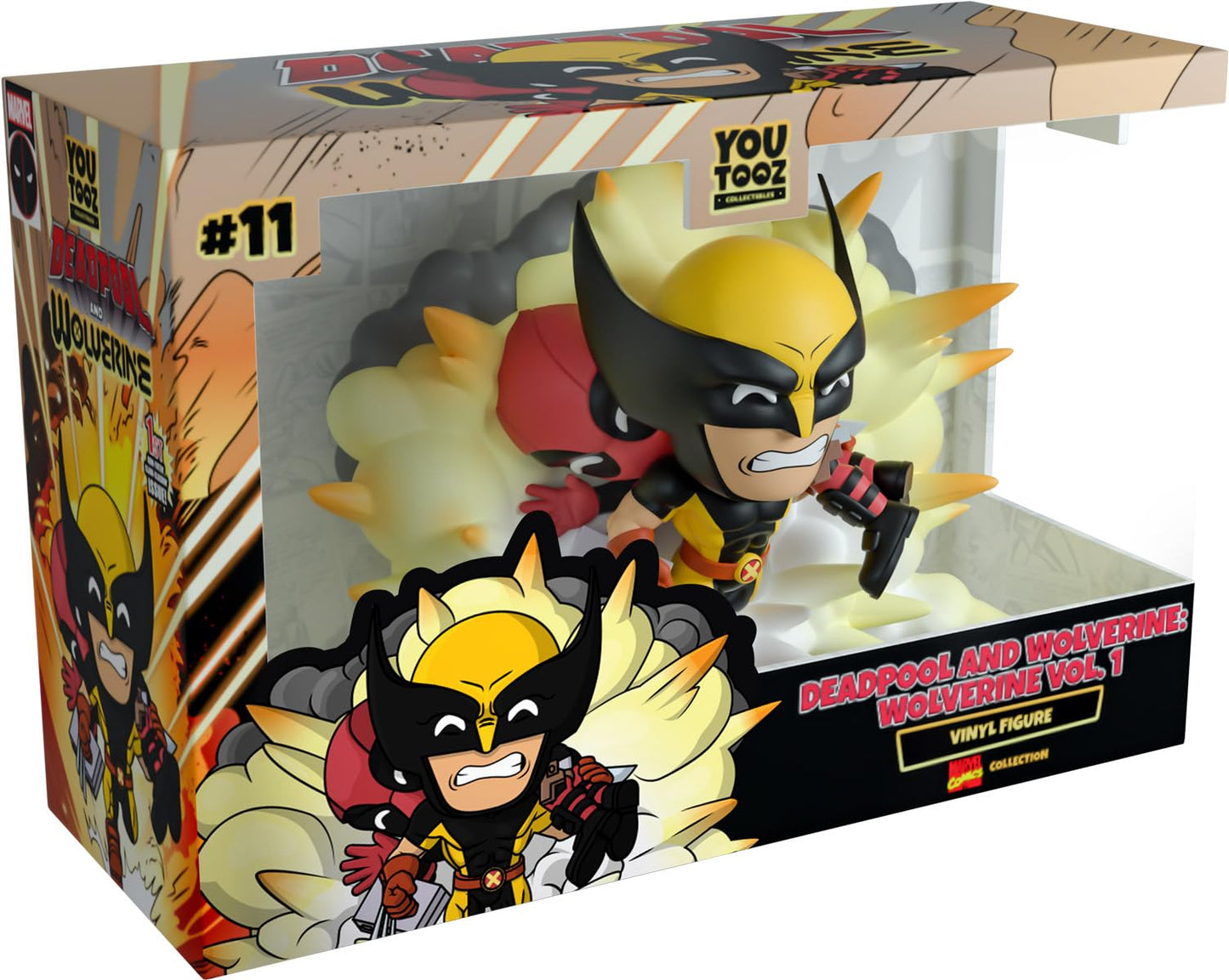 Youtooz Deadpool and Wolverine: Wolverine Vol.1 5.2   , Wolverine Vol.1 Vinyl Figure, Collectible Wolverine Vol.1 by Youtooz Dea