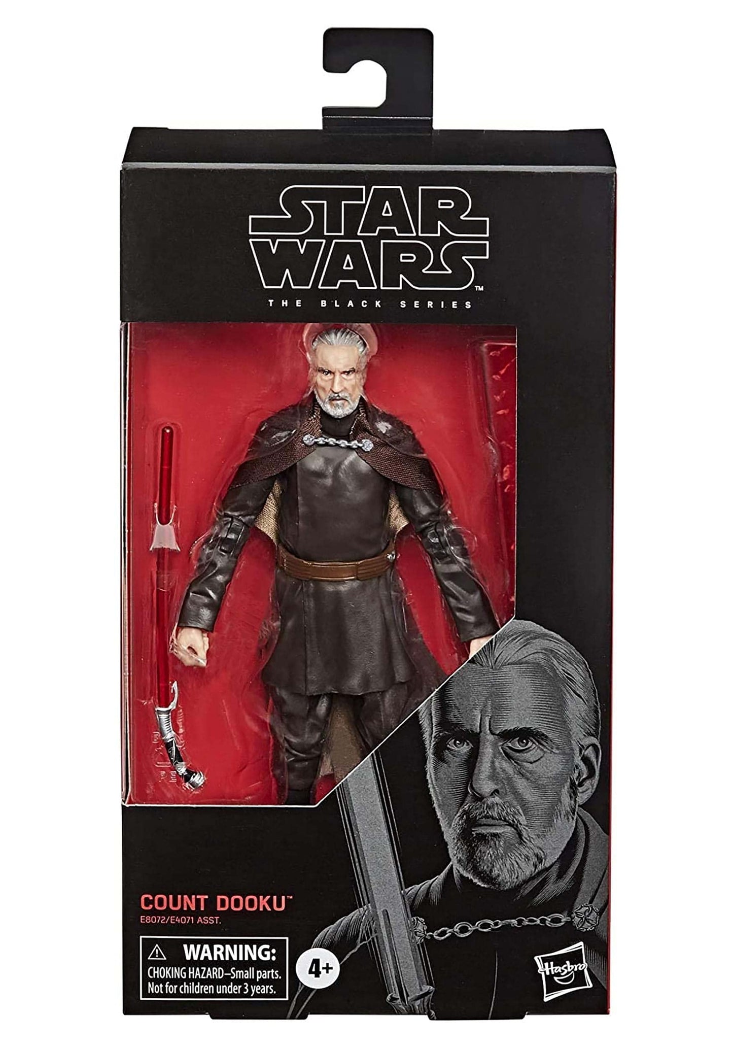 Star Wars The Black Seriescount Dooku Toy 6' Scale Attack Of The Clones Collectible Figure