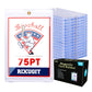 20-Pack One Touch Magnetic Card-Holder - 75Pt Card Magnetic Case, Magnet Card Holder For Baseball, Football, Basketball, Hockey,