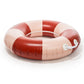 Business & Pleasure Co. Classic Pool Float - Vintage Inflatable Pool Ring For Adults - Riviera Pink - L/Xl