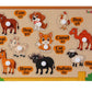 Wooden Peg Puzzle Board  Pet Animals Name Learning Toy | Bilingual (EnglishHindi) | Fine Motor & Cognitive Skill Builder for K