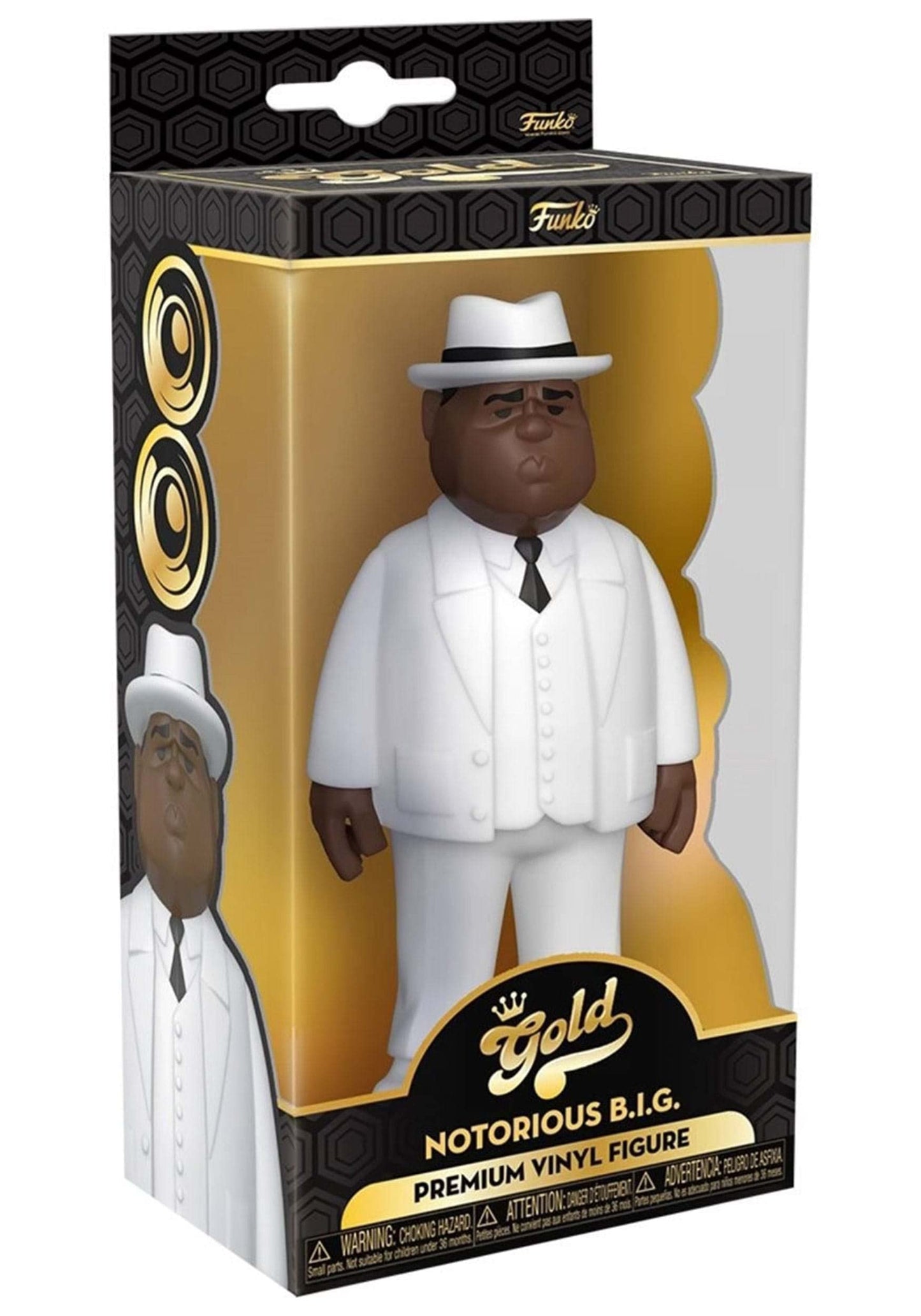 Funko Pop Pop! Vinyl Gold: Biggie Smalls - White Suit 5' Multicolor Standard 56715