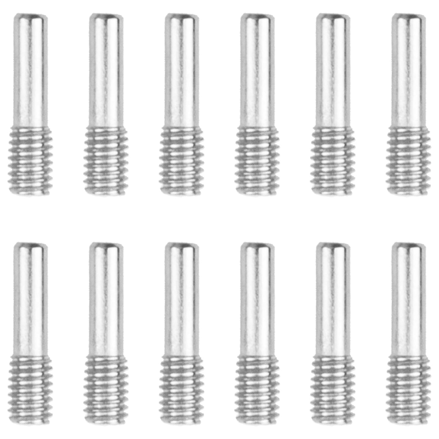 12Pack ShareGoo Hard Steel M3x12MM Driveshafts Screw Pins Compatible with Axial SCX10 90046 Traxxas TRX-4 D90 Tamiya CC01 1/10 R