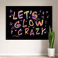 Ralxion Glow In The Dark Party Supplies Neon Party Backdrop Glow Party Supplies And Decorations Let'S Glow Backdrop Blacklight R