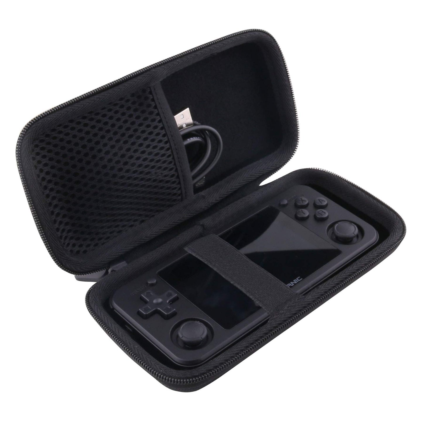 Werjia Hard Carrying Case For Rg351P/Rg351M/Rg353M Handheld Retro Game Storage Suitcase