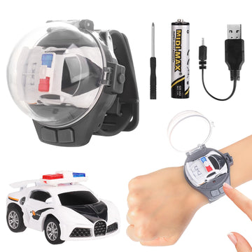 Watch Remote Control Car Toy for Kids,New Mini 2.4 Ghz Racing Game Wrist Cars Easter Toy with LED Light,Watches Remote Control C