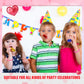 Remuuly 150 Pieces Valentine's Day Bracelets Rubber Silicone Wristband with 5 Patterns Valentines Gifts Party Favors for Goodie