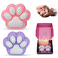 Taba Squishy Paw Easter Basket Essentials, 2Pcs Handmade Fufu Squishys Toy, Cute Cat Paw Squishies For Kids &Teen, Sticky Squeez