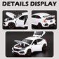 Jackiekim 1:32 Alloy Pull Back Car Diecast Model Car For Type R,Collection, Mini Simulation Vehicles Toys For Kids,Boyfriend,You