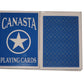Merz67 Llc 2 Deck Canasta Playing Cards Set W/Points, Blue Back
