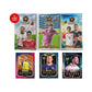 Soccer Trading Cards 2025 | 6 Packs - 48 Collectible Cards for Fans Mystery Cards Packs Contain Random enhanced Cards in Each Set - Try & Collect Them All - Great Gift!