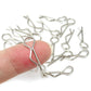 Honbay 100PCS 1/16 Metal Car Truck Buggy Shell Body Clips Pins for for RC Vehicles (1/16)