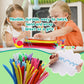 Zlulary 200 Pcs Pipe Cleaners Craft, Pipe Cleaners Chenille Stem, Pipe Cleaners for Crafts, Pipe Cleaners Craft Supplies with In