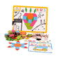 The Style Sutra Wooden Pattern Blocks Set Wood Building Blocks For Children Preschool Aged 3+