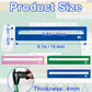 QANIUOS Mahjong Line Finder, Mahjong Rules Reader, Acrylic Card Rules Helper for Mahjong Players Accessories and Gifts (Pink*2+B