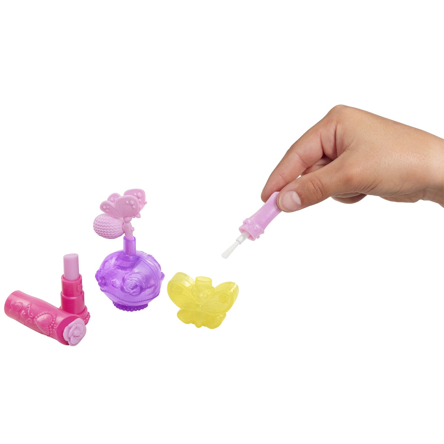 Fancy Nancy Fantastique Doll-Sized Vanity Set, 6 Pieces, Multicolor, Model 77418, Durable Plastic
