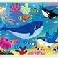 Moinkidz 24 Piece Puzzles For Kids Ages 3-5, Unique Shape Jigsaw Pieces Ocean Animal, Wooden Jigsaw Puzzle For 3 4 5 Year Old, Preschool Toddler Puzzle With Storage Tray